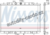 Chladič motoru NISSENS 68724