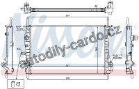 Chladič motoru NISSENS 69252