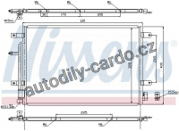 Chladič klimatizace NISSENS 940139