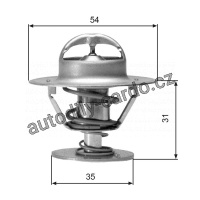 Termostat GATES (GT TH00682G1) - AUDI, FORD, SEAT, OPEL, VW