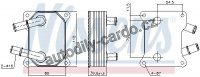 Chladič motorového oleje NISSENS 90897