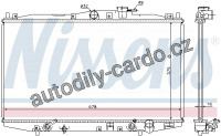 Chladič motoru NISSENS 63345