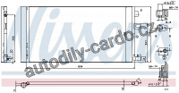 Chladič klimatizace NISSENS 940381