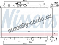 Chladič motoru NISSENS 68741