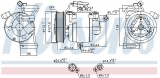 Kompresor klimatizace NISSENS 890649