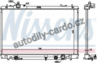 Chladič motoru NISSENS 646819
