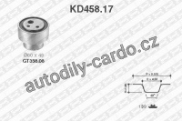 Sada rozvodového řemene SNR KD458.17