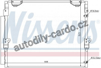 Chladič klimatizace NISSENS 940304