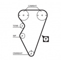 Sada rozvodového řemene s vodní pumpou GATES (GT KP15238XS)