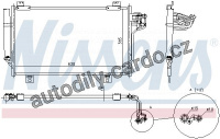 Chladič klimatizace NISSENS 940387