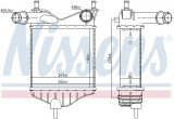 Chladič turba NISSENS 96703