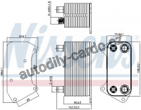 Chladič oleje automatické převodovky NISSENS 90792