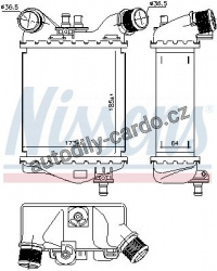 Chladič turba NISSENS 96168