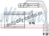 Výměník tepla NISSENS 70506