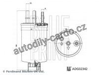 Palivový filtr BLUE PRINT (ADG02342)