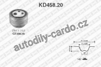 Sada rozvodového řemene SNR KD458.20