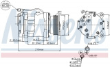 Kompresor klimatizace NISSENS 89088