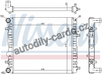 Chladič motoru NISSENS 65325