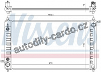 Chladič motoru NISSENS 68762