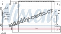 Chladič klimatizace NISSENS 940391