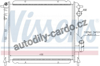 Chladič motoru NISSENS 63892