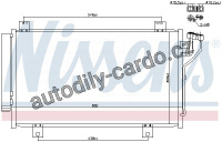 Chladič klimatizace NISSENS 940471