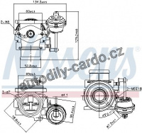 EGR Ventil NISSENS (98182)