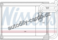 Výměník tepla NISSENS 77622