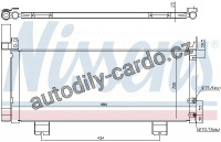 Chladič klimatizace NISSENS 940571