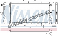 Chladič motoru NISSENS 63911A