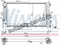 Chladič motoru NISSENS 63092