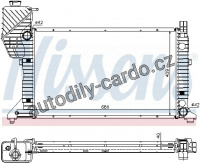 Chladič motoru NISSENS 62685A