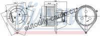 Vnitřní ventilátor NISSENS 87241