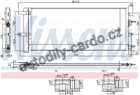 Chladič klimatizace NISSENS 940626