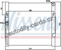 Chladič klimatizace NISSENS 94289