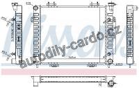 Chladič motoru NISSENS 609901