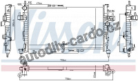Chladič motoru NISSENS 63094