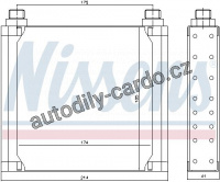 Chladič motorového oleje NISSENS 90535
