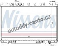Chladič motoru NISSENS 68793