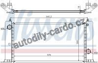 Chladič motoru NISSENS 61883A