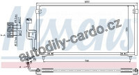 Chladič klimatizace NISSENS 94702