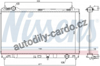 Chladič motoru NISSENS 646948