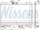 Chladič motoru NISSENS 68798