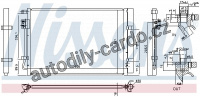 Chladič klimatizace NISSENS 940730