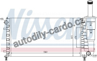 Chladič motoru NISSENS 61888