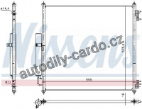 Chladič klimatizace NISSENS 940408