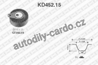 Sada rozvodového řemene SNR KD452.15