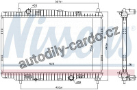 Chladič motoru NISSENS 69243