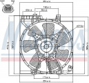 Ventilátor chladiče klimatizace NISSENS 85491