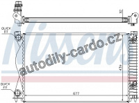 Chladič motoru NISSENS 60237A